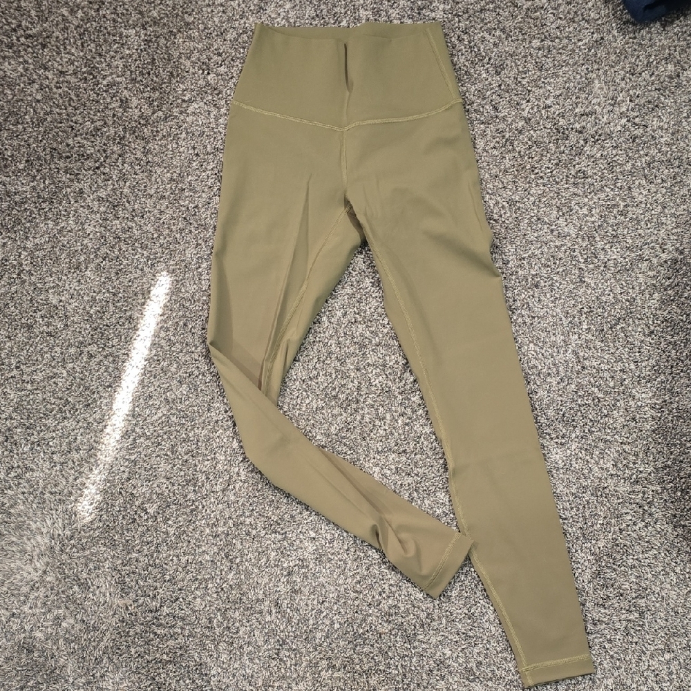 lululemon athletica Olive Green Leggings - Picture 2 of 4